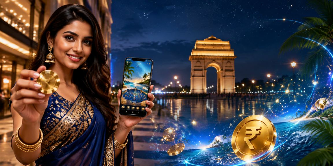 Classic slot game interface with rupee currency
