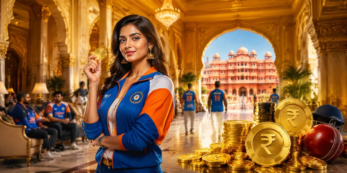 Cricket betting and Indian rupee theme on 11755